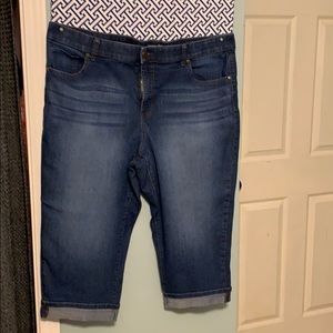Terra & Sky cropped jeans